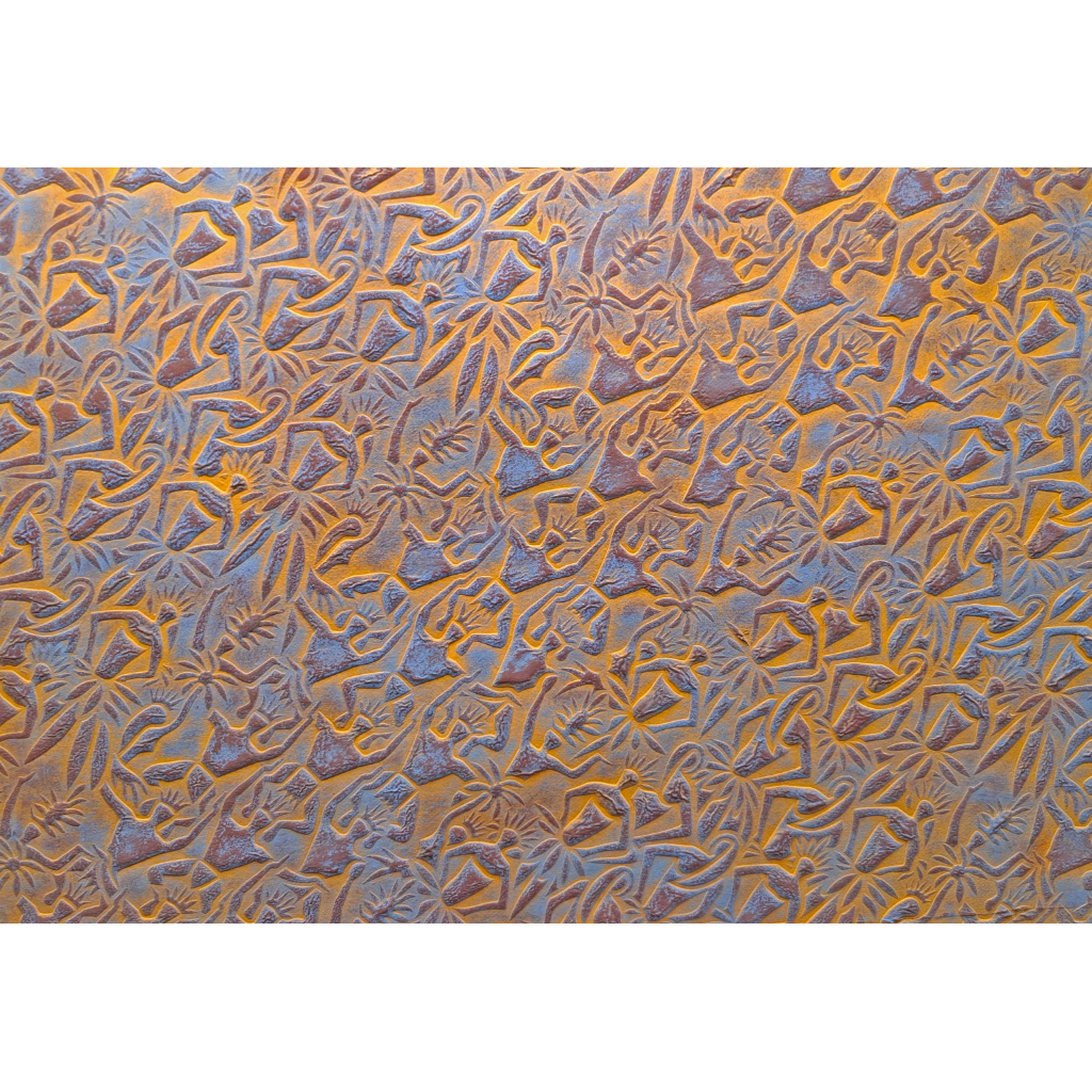 Cuir d'écorce en Feuilles