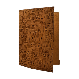 Notebook cover. Size 24 x 32 cm