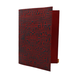 Notebook cover. Size 24 x 32 cm