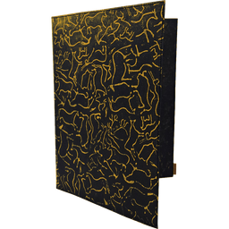 Notebook cover. Size 26 x 34 cm