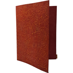 Notebook cover. Size 26 x 34 cm