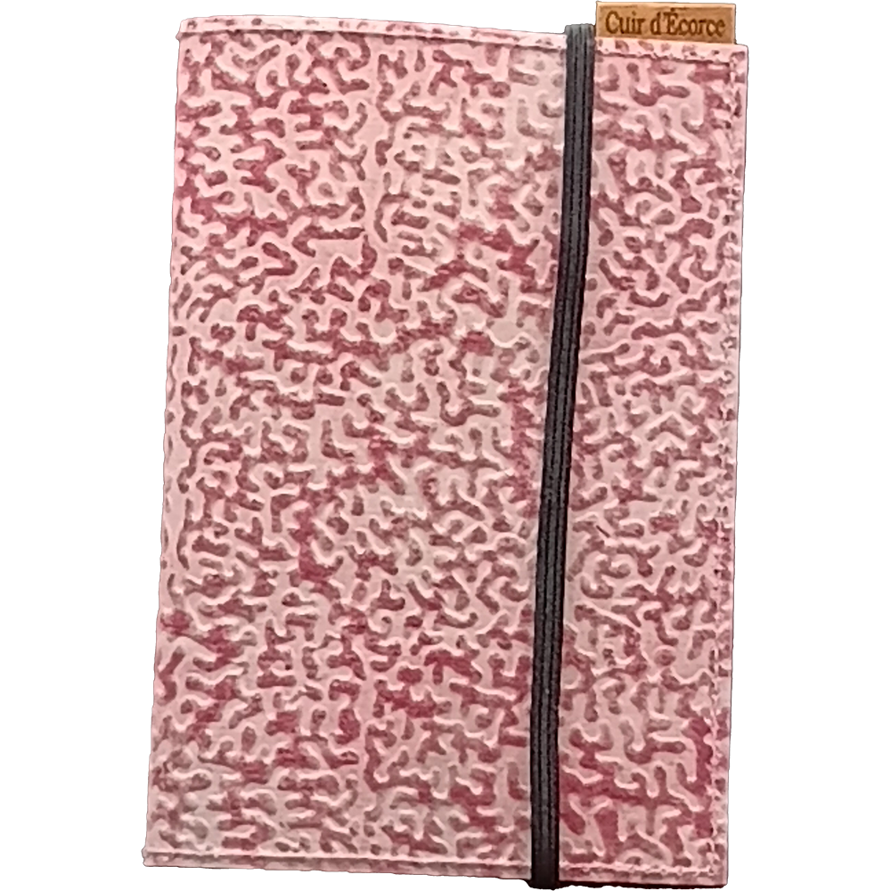 Notebook cover. Size 10.5 x 15 cm