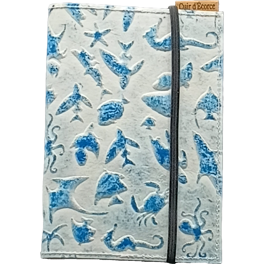 Notebook cover. Size 10.5 x 15 cm
