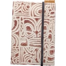 Notebook cover. Size 10.5 x 15 cm