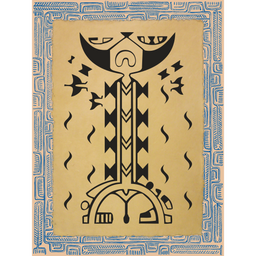 Affichette Polynésienne Classique