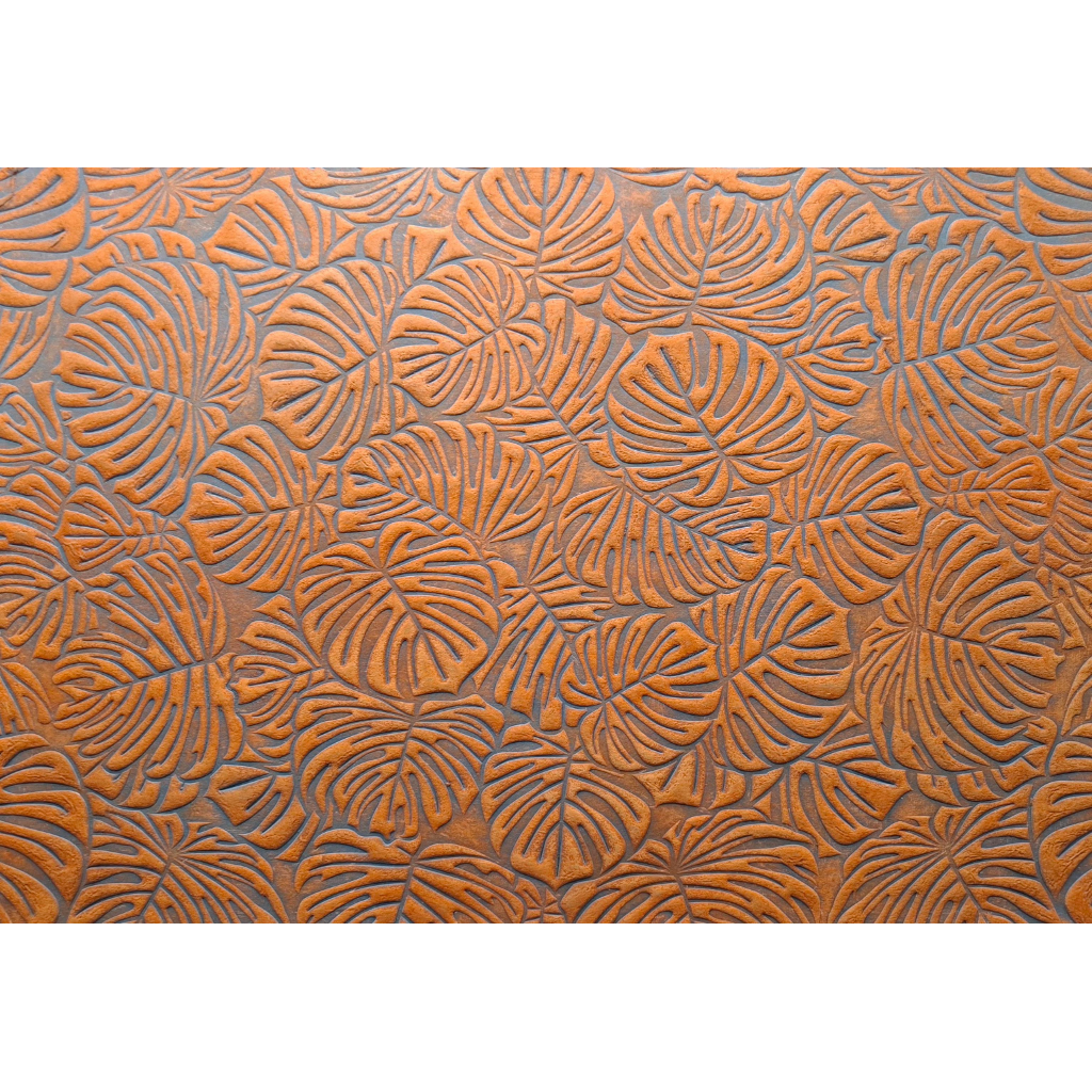 Cuir d'écorce en Feuilles