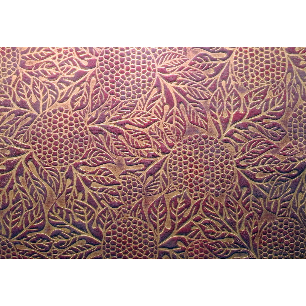 Cuir d'écorce en Feuilles