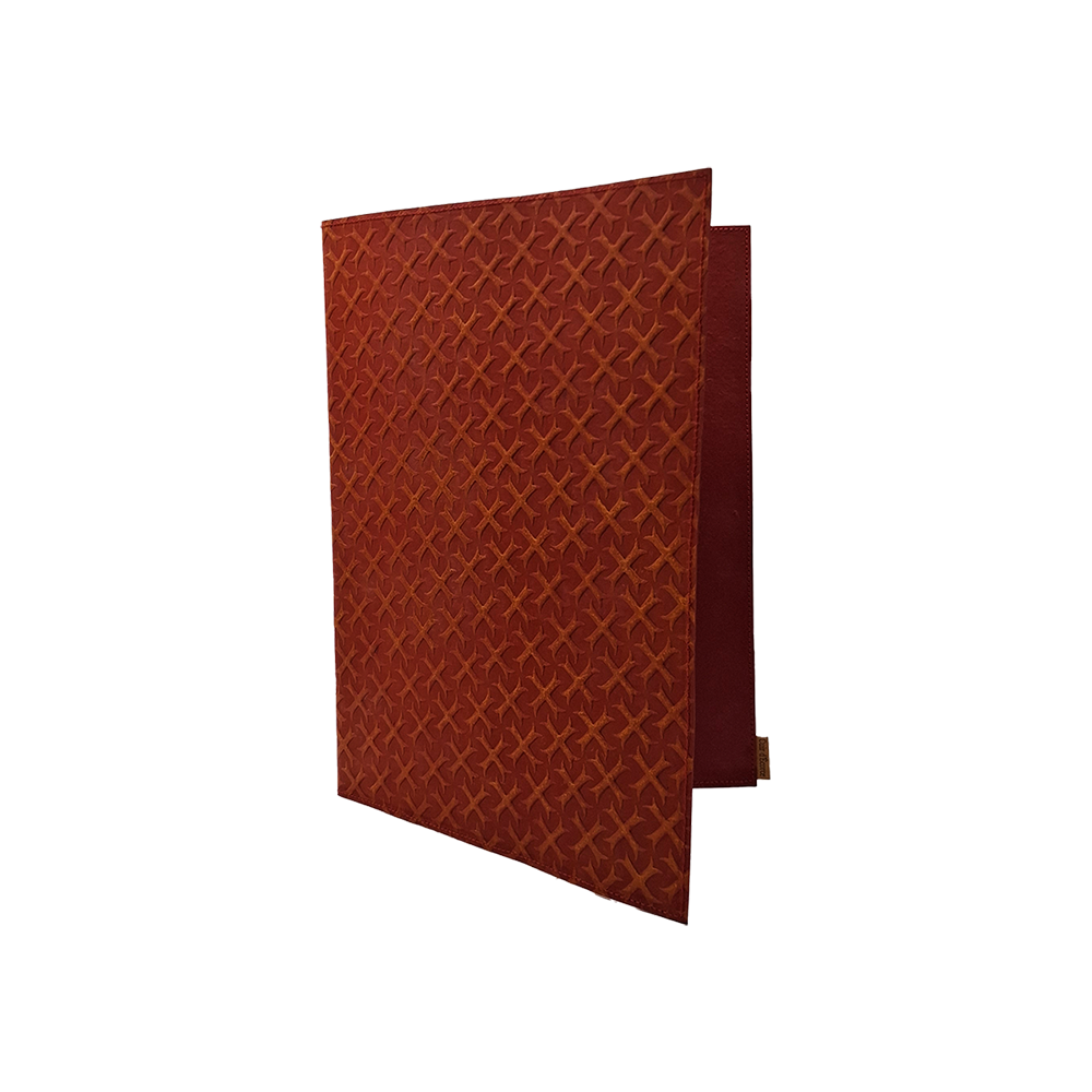Notebook cover. Size 19 x 23 cm