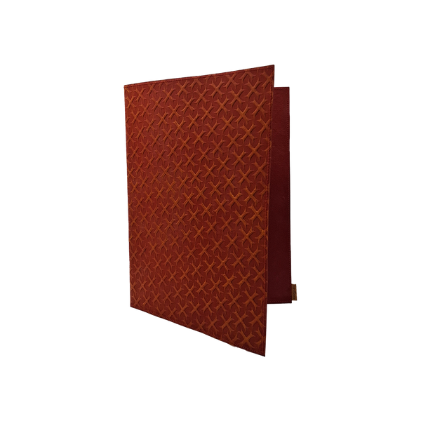 Notebook cover. Size 19 x 23 cm