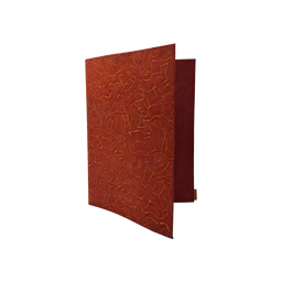 Notebook cover. Size 19 x 23 cm