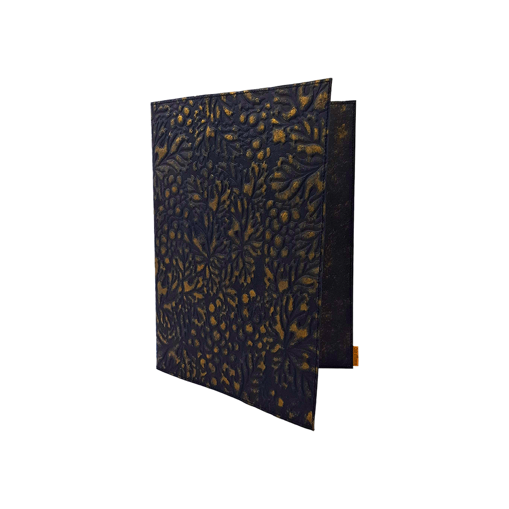 Notebook cover. Size 19 x 23 cm