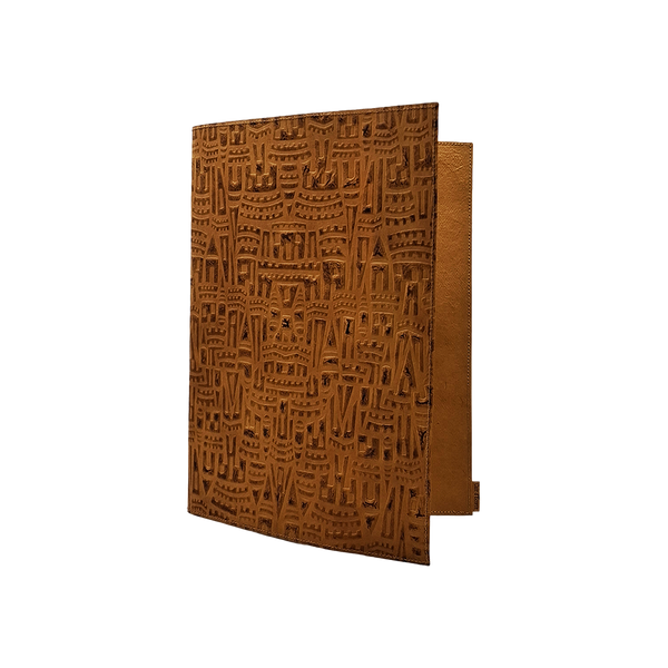 Notebook cover. Size 19 x 23 cm
