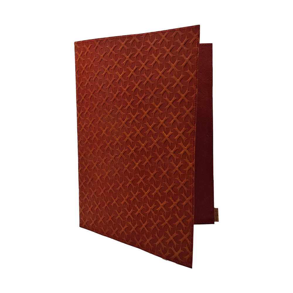 Notebook cover. Size 24 x 32 cm