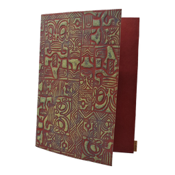 Couverture de cahier. Format 24 x 32 cm