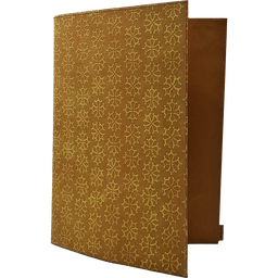 Notebook cover. Size 26 x 34 cm