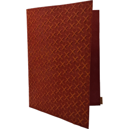 Notebook cover. Size 26 x 34 cm