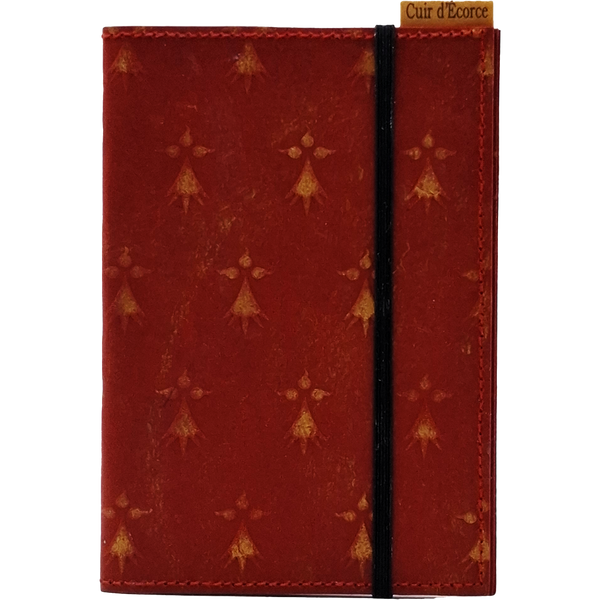 Notebook cover. Size 10.5 x 15 cm