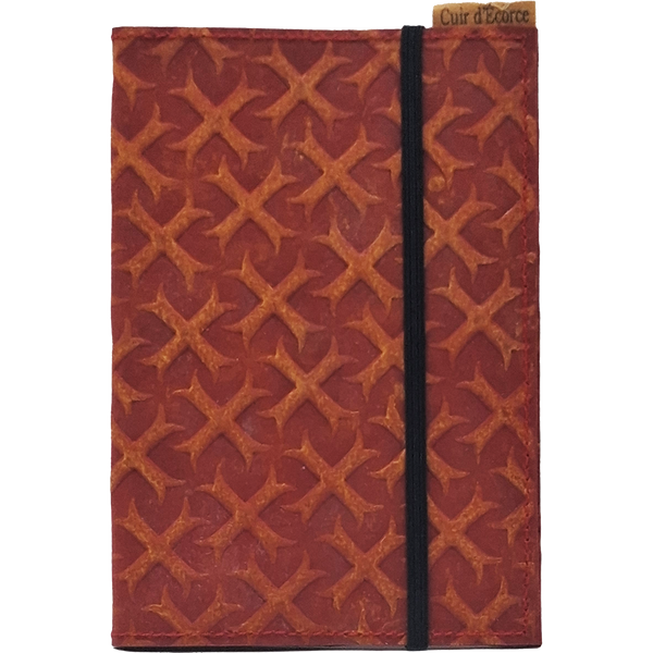 Notebook cover. Size 10.5 x 15 cm