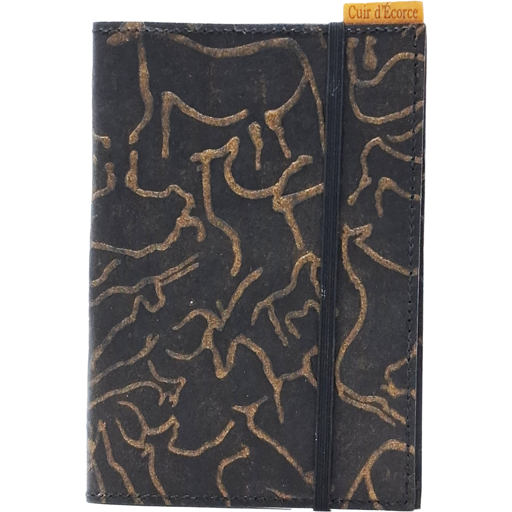 Notebook cover. Size 10.5 x 15 cm