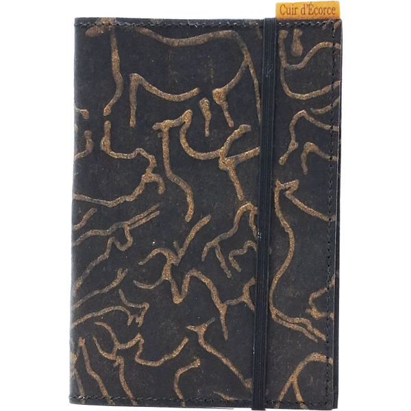 Notebook cover. Size 10.5 x 15 cm