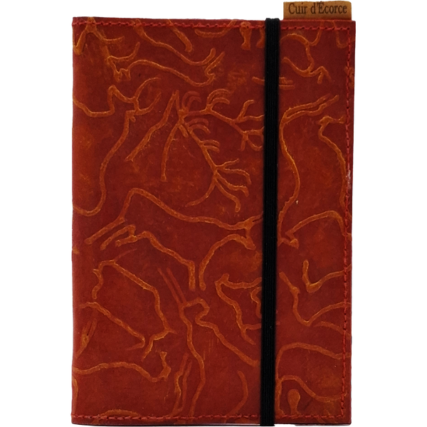 Notebook cover. Size 10.5 x 15 cm
